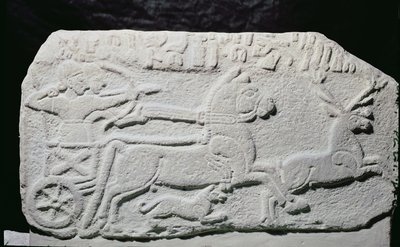 Rilievo che raffigura una caccia al cervo da Hittite